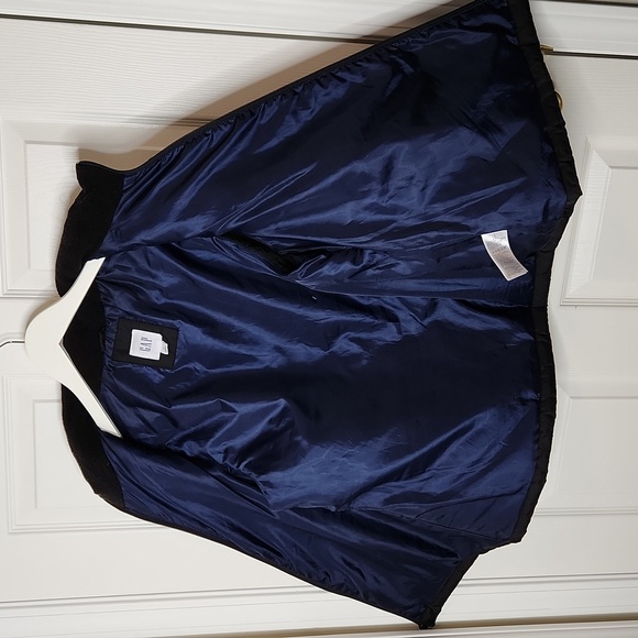 Gap black puffer vest polyester large fall winter layers - Picture 6 of 11